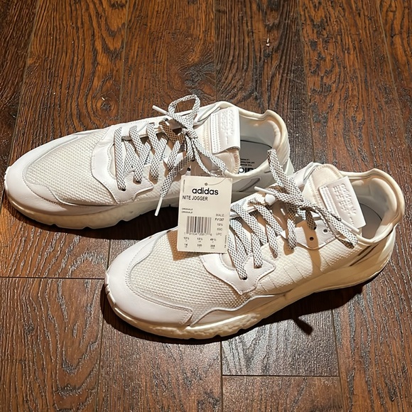 Adidas Nite Jogger 'Crystal  white Size 14 - Picture 5 of 14